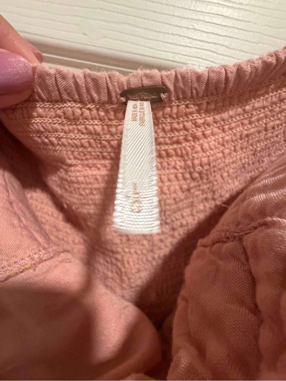 Free People Strapless Pink and Yellow Striped Maxi Dress - Large - Picture 6 of 8